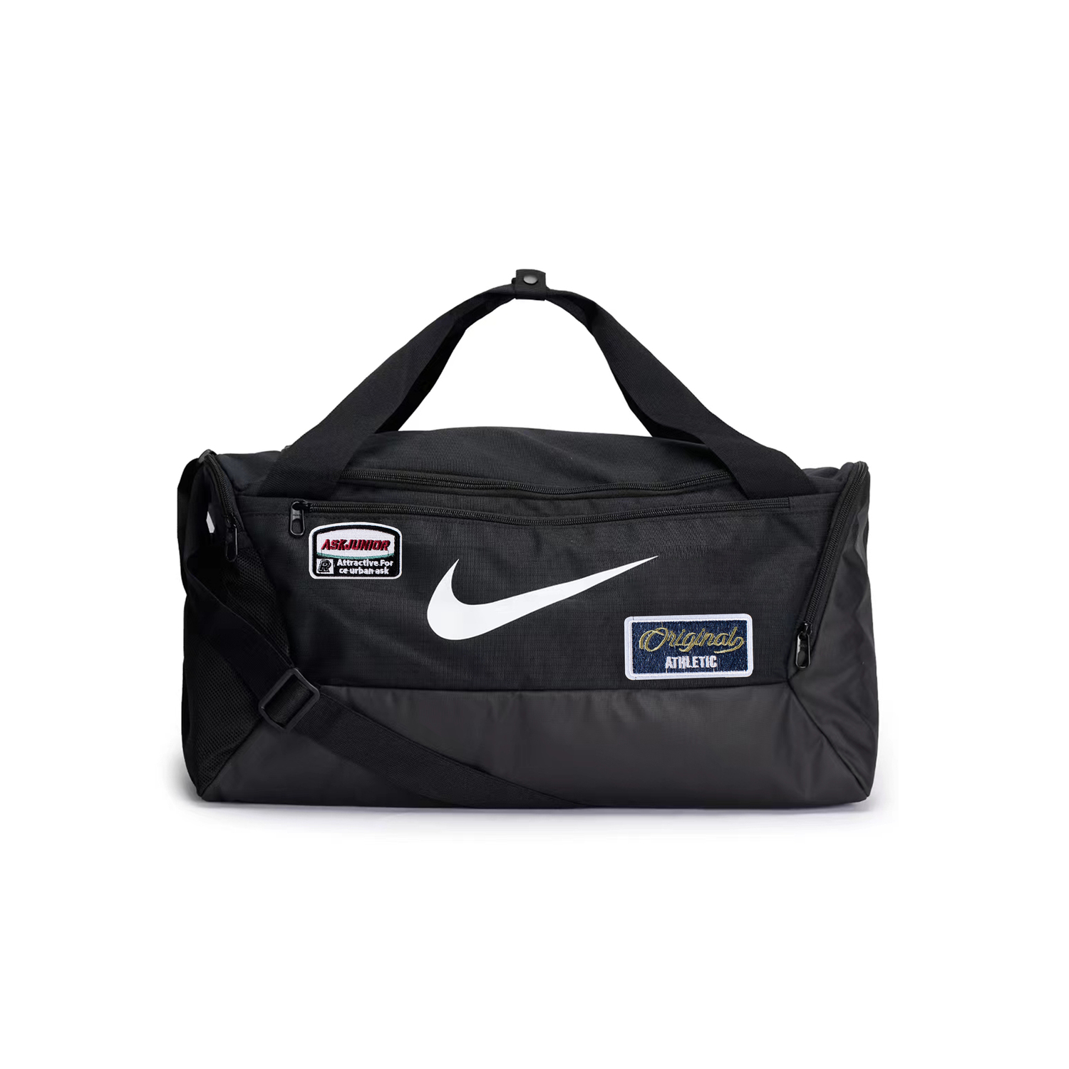 Nike Большая спортивная сумка из ткани унисекс черная, Black
Nike Большая спортивная сумка из ткани унисекс черная, Black