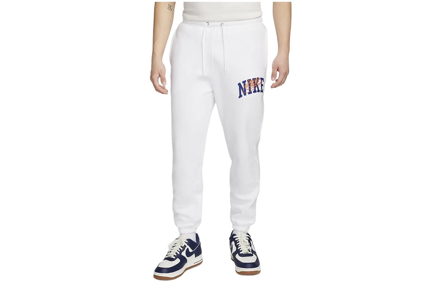 Трикотажные спортивные штаны мужские белые Nike, белый
Трикотажные спортивные штаны мужские белые Nike, белый