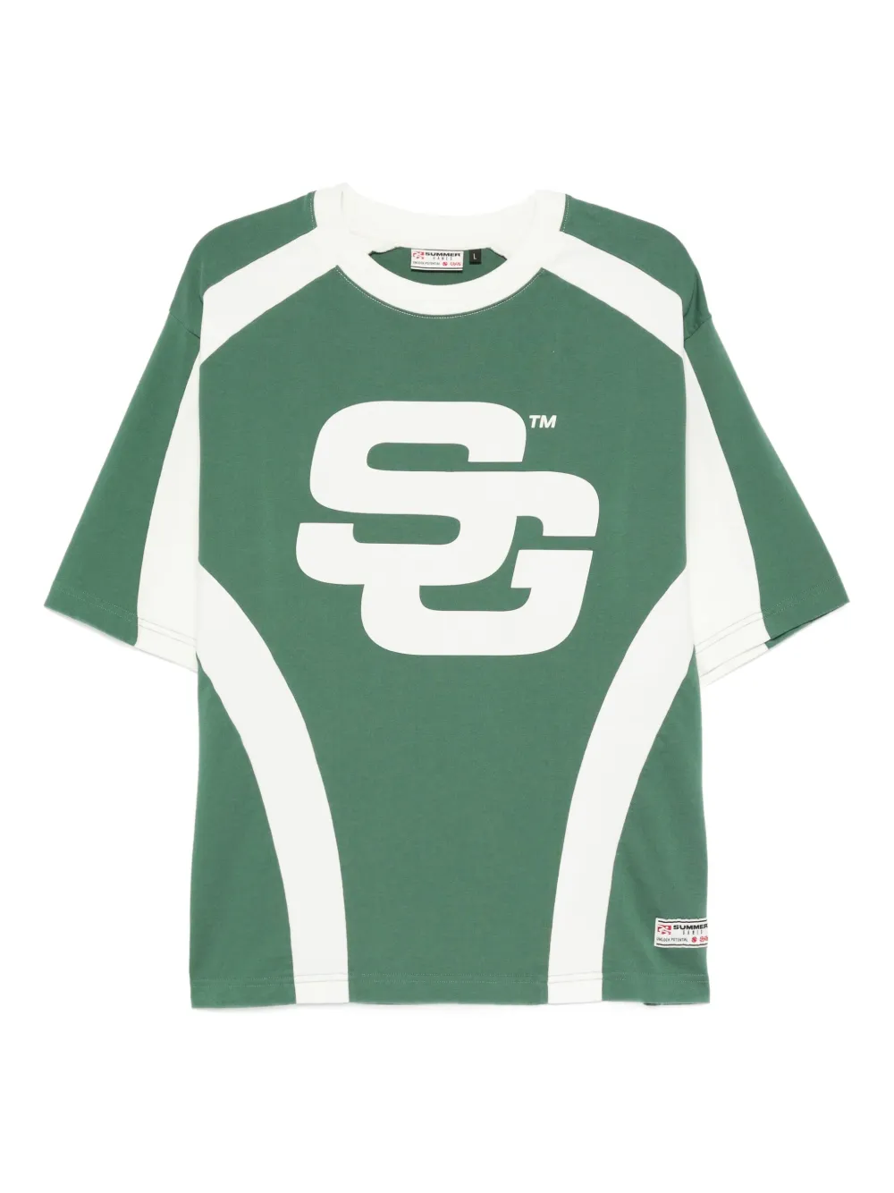 Футболка с логотипом в панелях SUMMER GAMES, зеленый
Футболка с логотипом в панелях SUMMER GAMES, зеленый