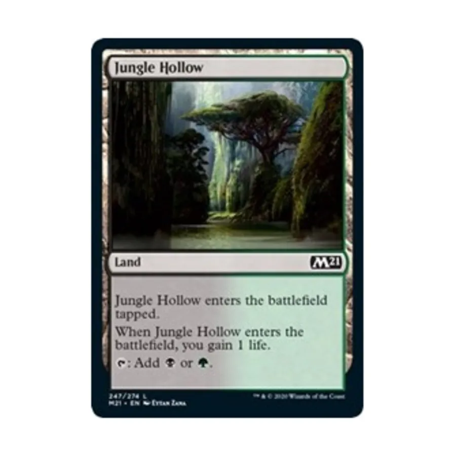 CCG Лощина джунглей (L), MTG - Core Set 2021
CCG Лощина джунглей (L), MTG - Core Set 2021