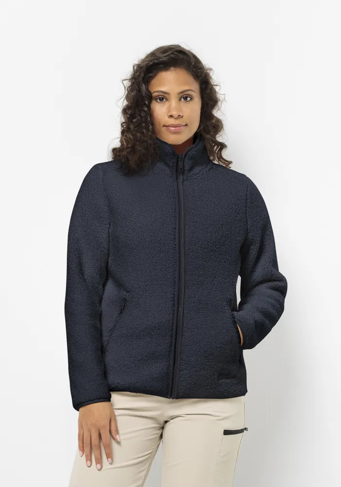 Флисовая куртка Jack Wolfskin "HIGH CURL JACKET W", синий 
Флисовая куртка Jack Wolfskin "HIGH CURL JACKET W", синий