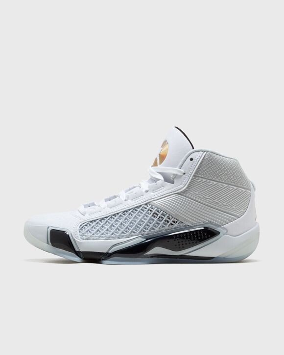 Кроссовки Jordan Air Jordan Xxxviii Fiba, цвет white/metallic gold-pure platinum
Кроссовки Jordan Air Jordan Xxxviii Fiba, цвет white/metallic gold-pure platinum