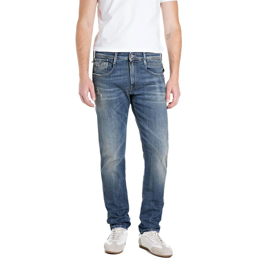 Replay M914Q .000.141 100 jeans, синий
Replay M914Q .000.141 100 jeans, синий