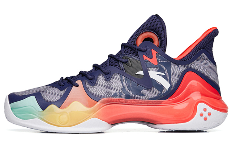 ANTA Антискользящие износостойкие баскетбольные кеды Shock Wave 4 зеленые фиолетовые красные
ANTA Антискользящие износостойкие баскетбольные кеды Shock Wave 4 зеленые фиолетовые красные