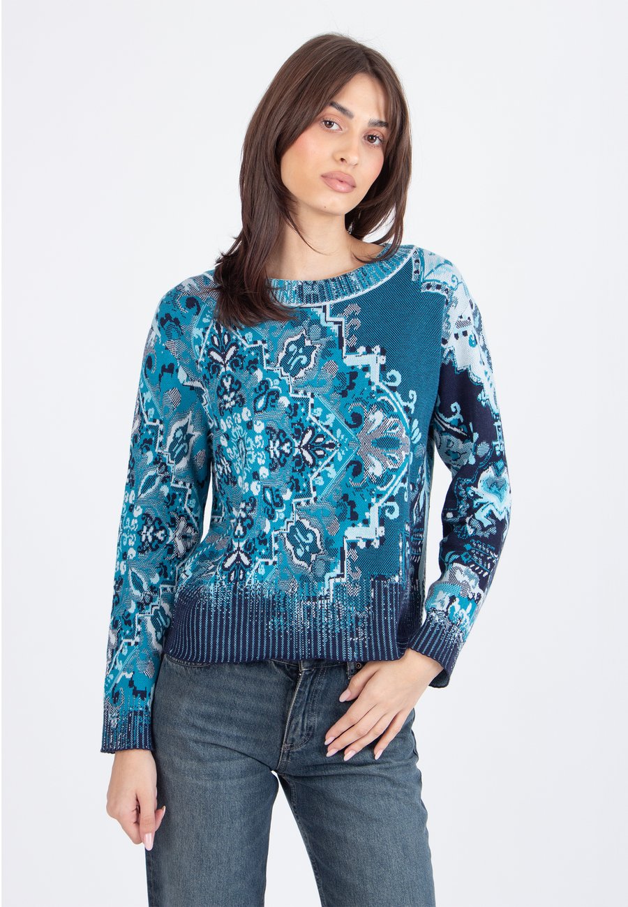 Джемпер Ivko KILIM PATTERN, Marine/Dark Blue
Джемпер Ivko KILIM PATTERN, Marine/Dark Blue