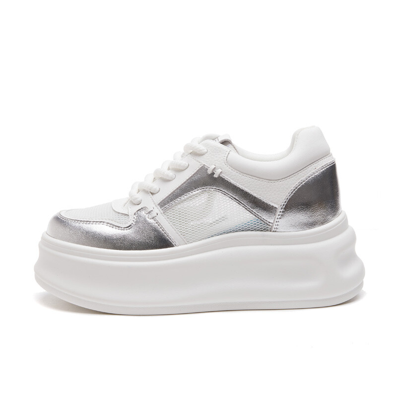 Кеды, скейтборд обувь женская низкая Lingpao, серебряный
Кеды, скейтборд обувь женская низкая Lingpao, серебряный