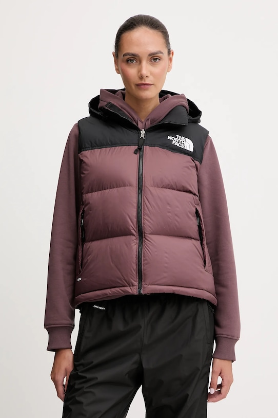 Пуховый жилет The North Face, бордовый
Пуховый жилет The North Face, бордовый