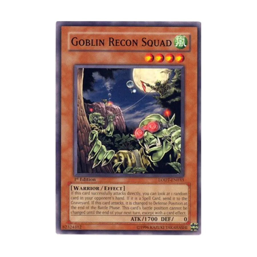 CCG Обычный отряд разведки гоблинов), Yu-Gi-Oh - Light of Destruction - Singles 
CCG Обычный отряд разведки гоблинов), Yu-Gi-Oh - Light of Destruction - Singles