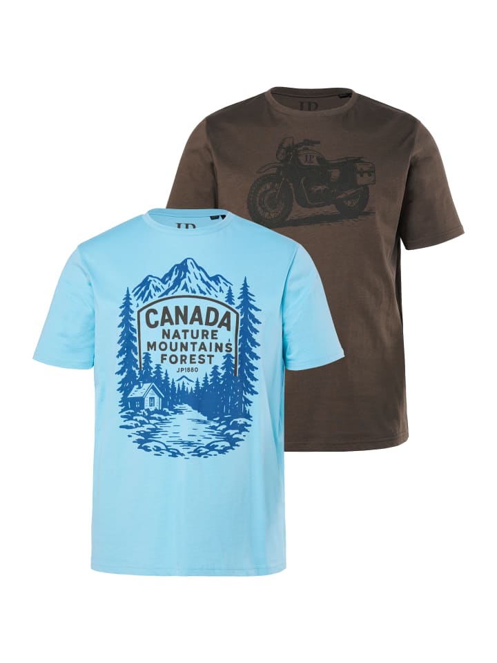 JP1880 Футболка с коротким рукавом цвета фундука
JP1880 Футболка с коротким рукавом цвета фундука