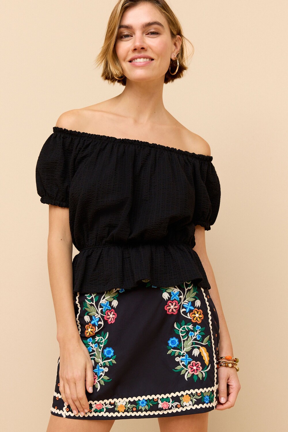 Мини-Юбка из хлопка с вышивкой Next, синий
Мини-Юбка из хлопка с вышивкой Next, синий