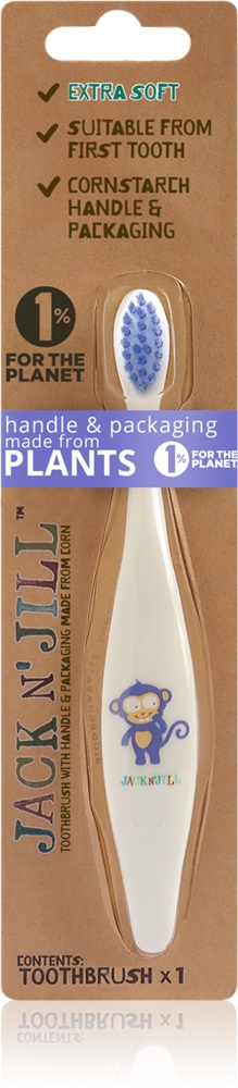 Зубная щетка для детей Jack N’ Jill, monkey
Зубная щетка для детей Jack N’ Jill, monkey