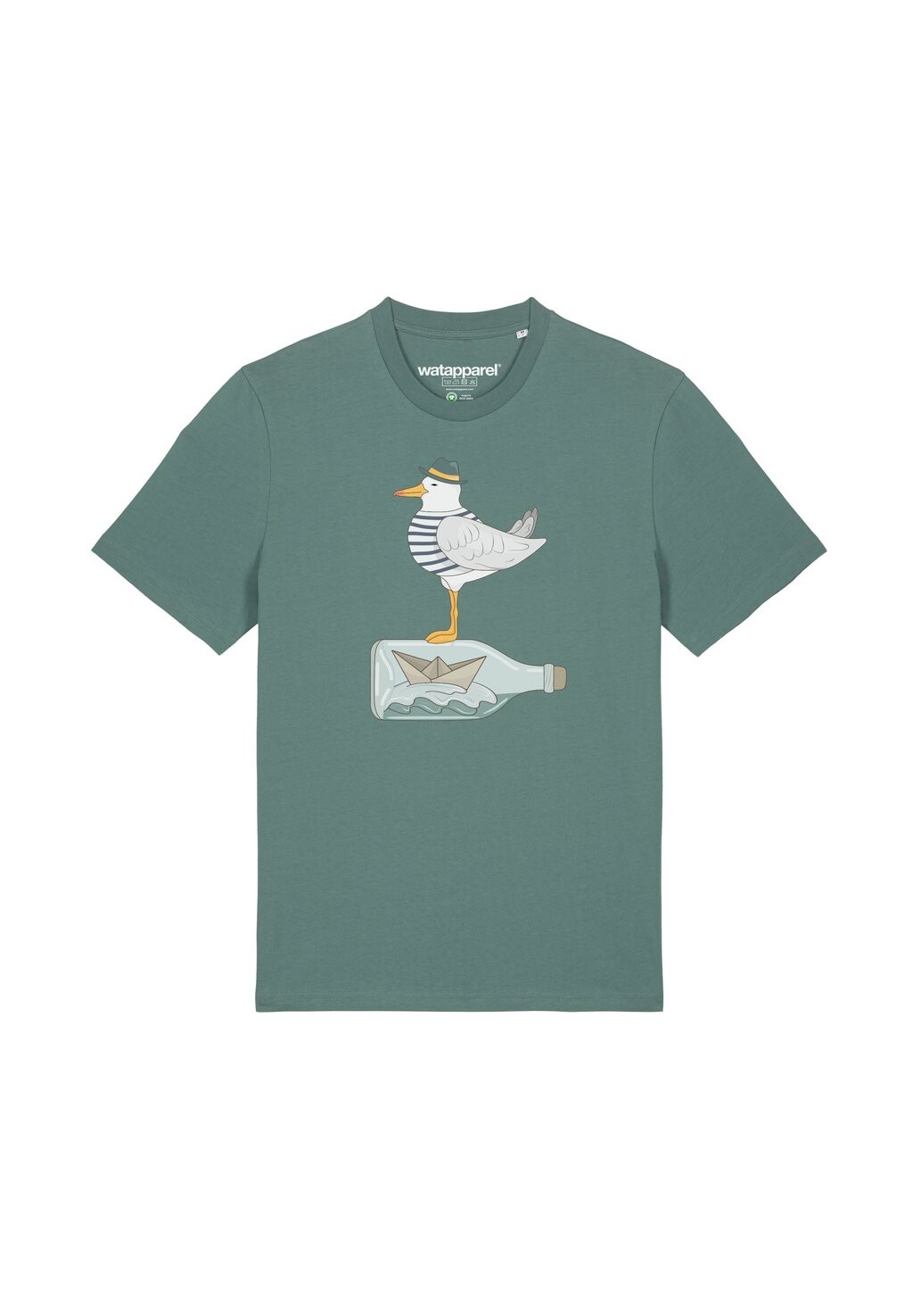 Футболка с принтом MÖWE MIT HUT watapparel, зеленый
Футболка с принтом MÖWE MIT HUT watapparel, зеленый