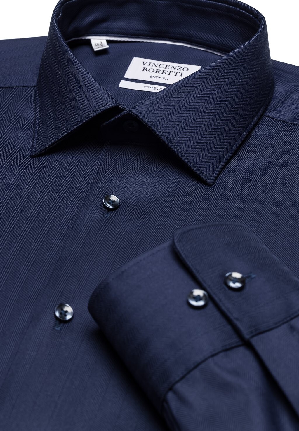 Официальная рубашка BUSINESS Vincenzo Boretti, темно-синий
Официальная рубашка BUSINESS Vincenzo Boretti, темно-синий