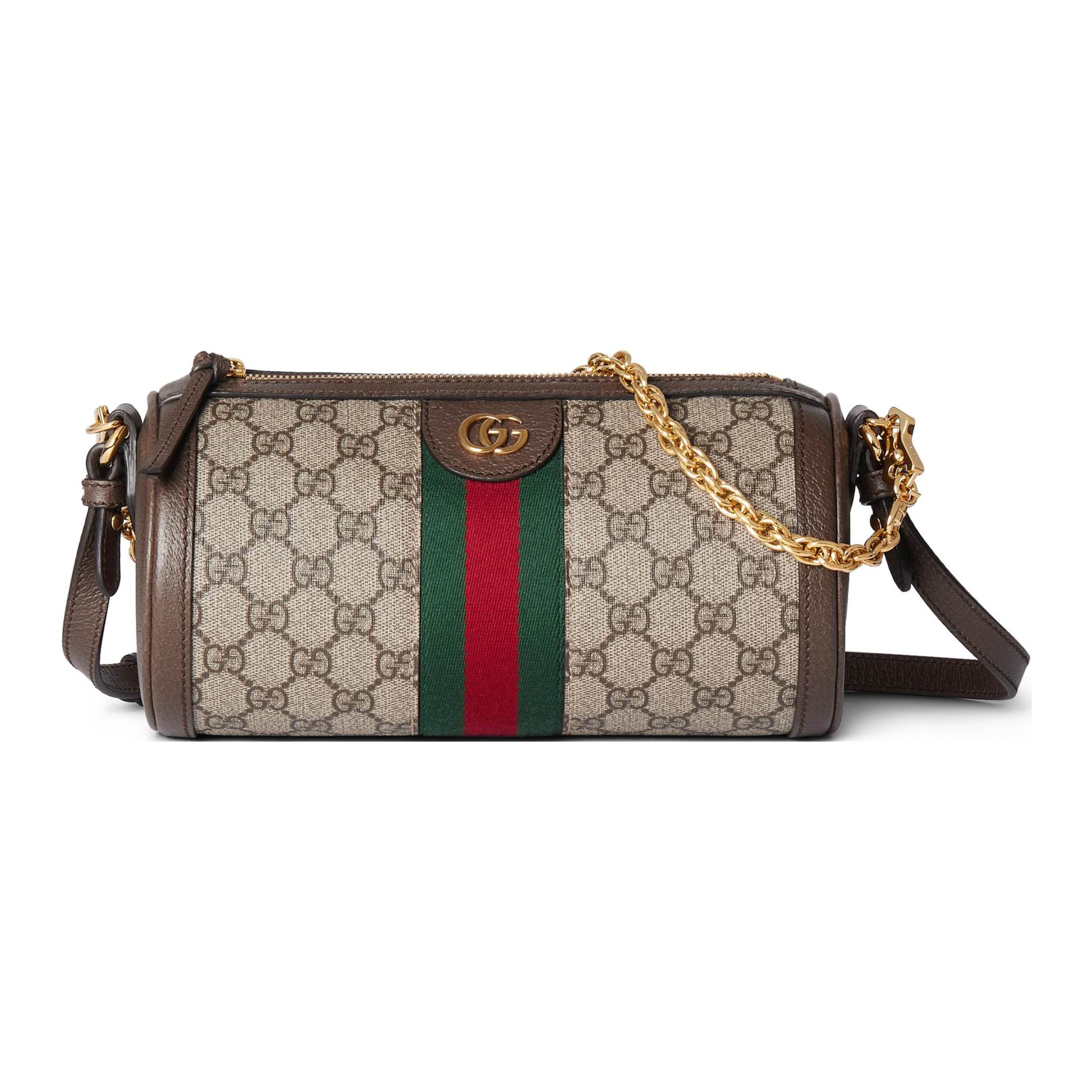 GUCCI Сумка через плечо Ophidia из холста с кожаной отделкой женская бежевая и черная
GUCCI Сумка через плечо Ophidia из холста с кожаной отделкой женская бежевая и черная