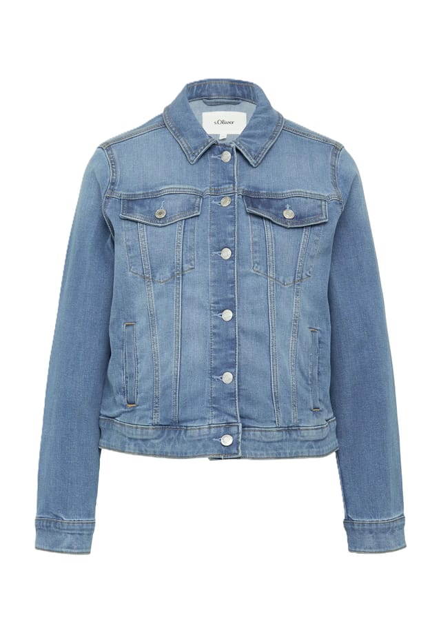 Джинсовая куртка Red Label с отложным воротником S.Oliver, синий
Джинсовая куртка Red Label с отложным воротником S.Oliver, синий