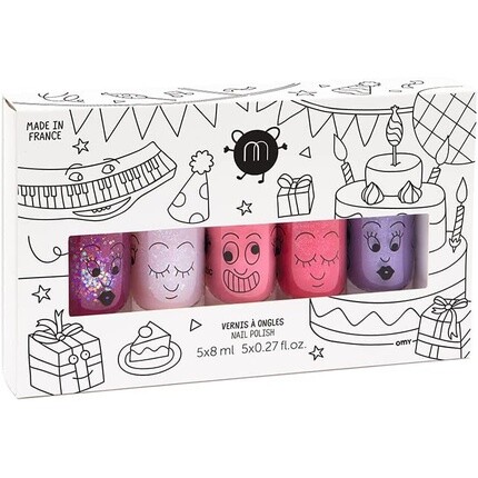 Набор эмалей Nails Party, 5 – 1 шт., Nailmatic
Набор эмалей Nails Party, 5 – 1 шт., Nailmatic