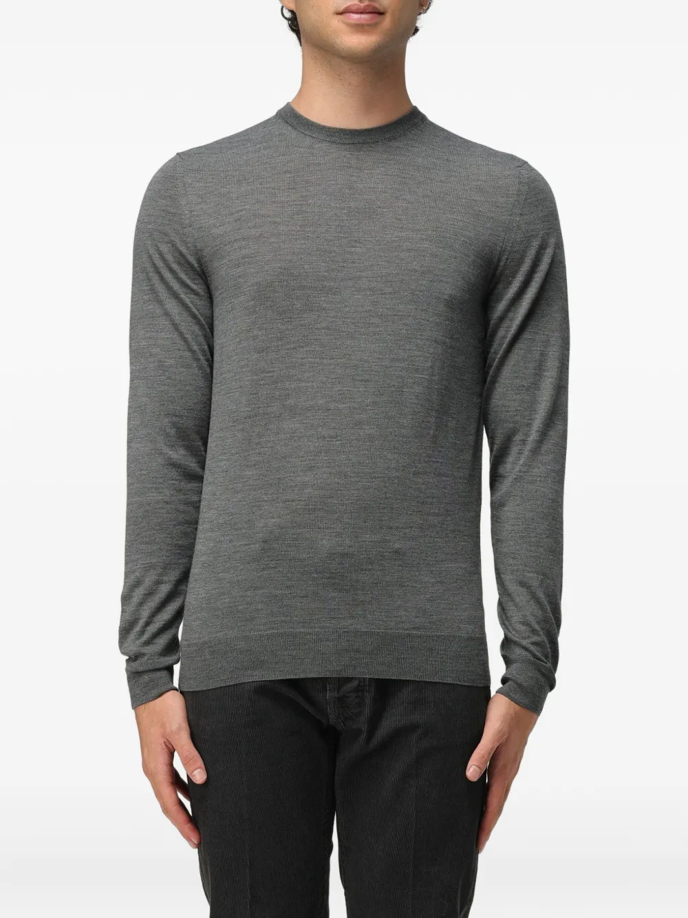 Свитер с круглым вырезом Drumohr, серый
Свитер с круглым вырезом Drumohr, серый