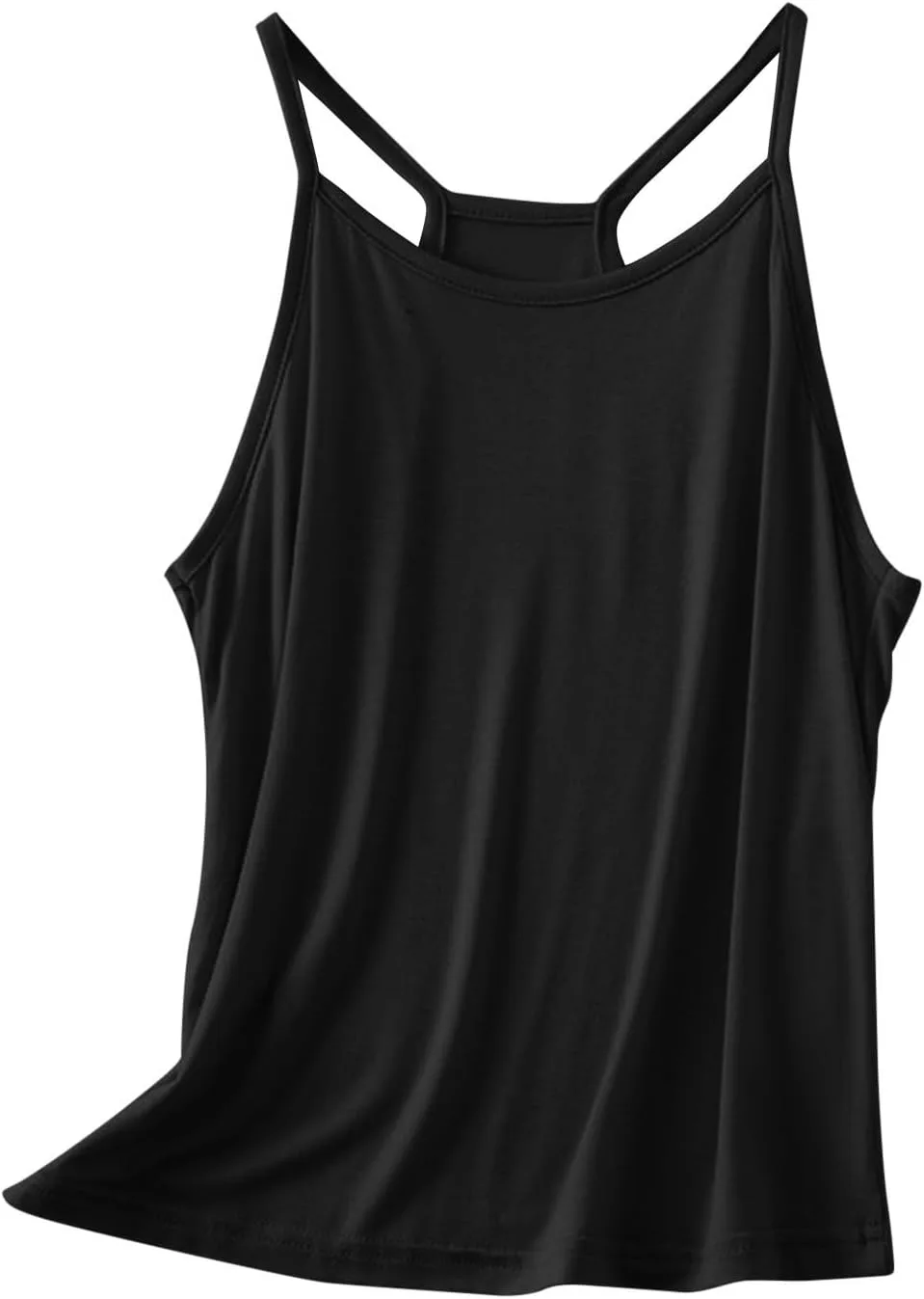 Женская майка-ками с V-образным вырезом и тонкими бретелями
Женская майка-ками с V-образным вырезом и тонкими бретелями