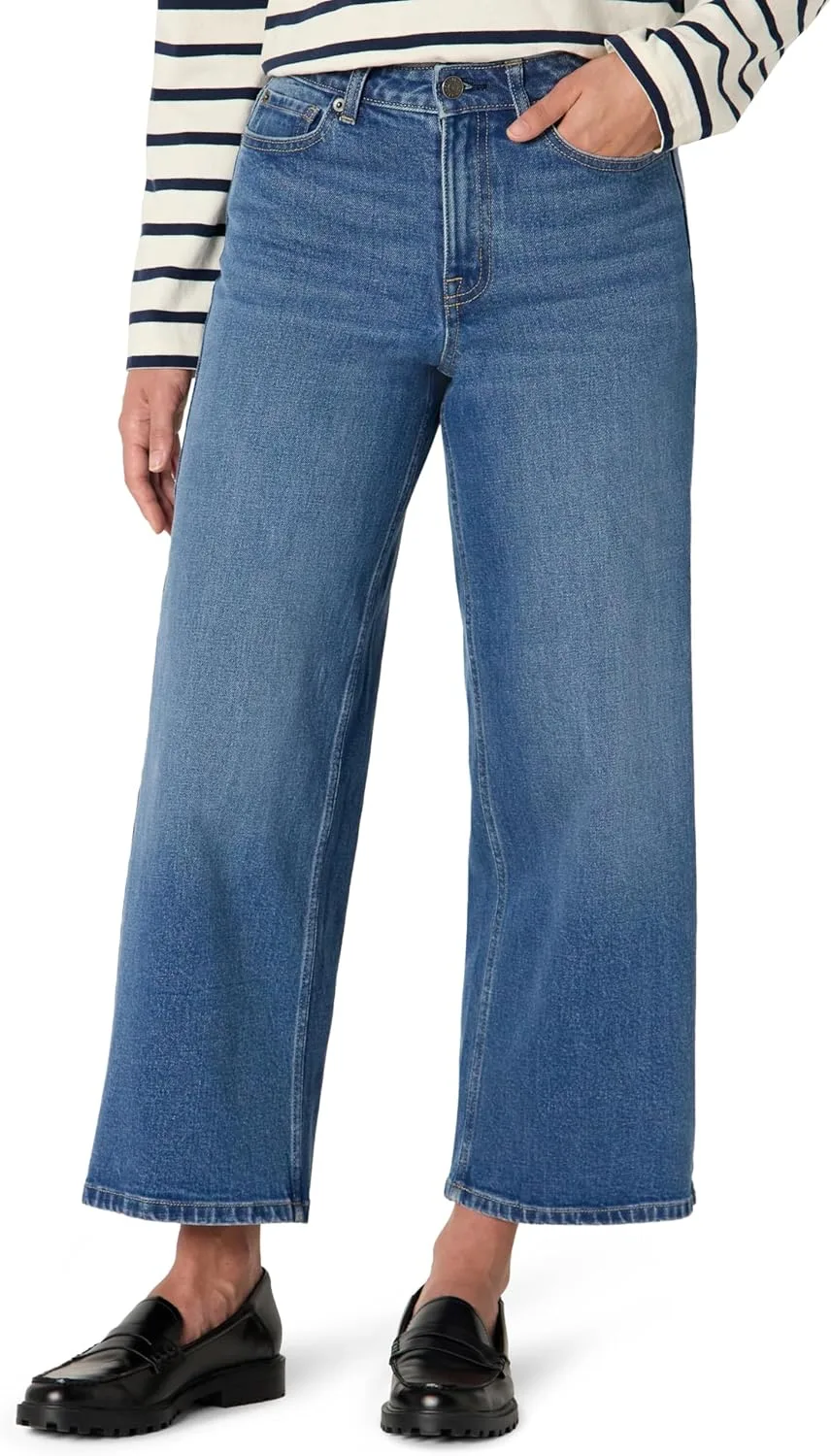 Джинсы женские Amazon Essentials High-Rise Wide Leg Crop
Джинсы женские Amazon Essentials High-Rise Wide Leg Crop