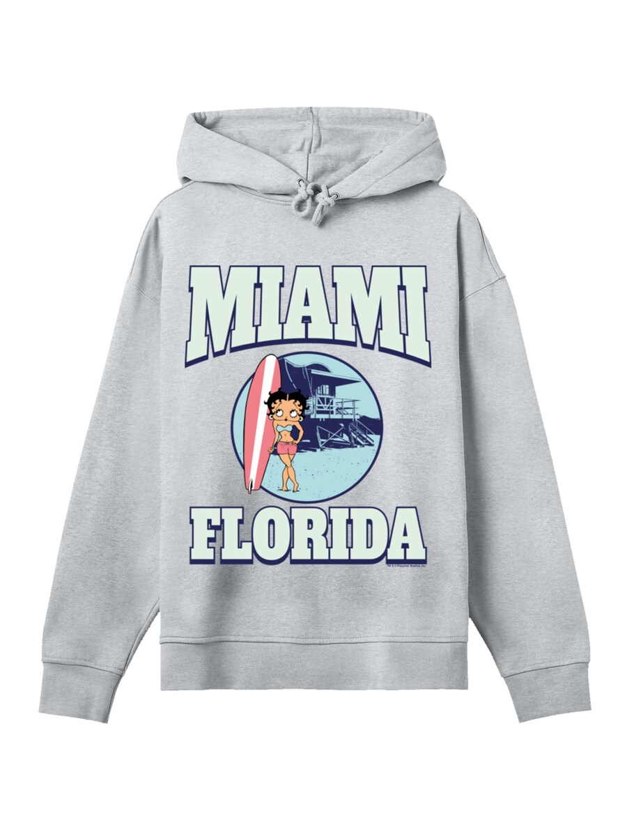Толстовка F4NT4STIC Betty Boop Miami Florida Surf Scene, Grey
Толстовка F4NT4STIC Betty Boop Miami Florida Surf Scene, Grey