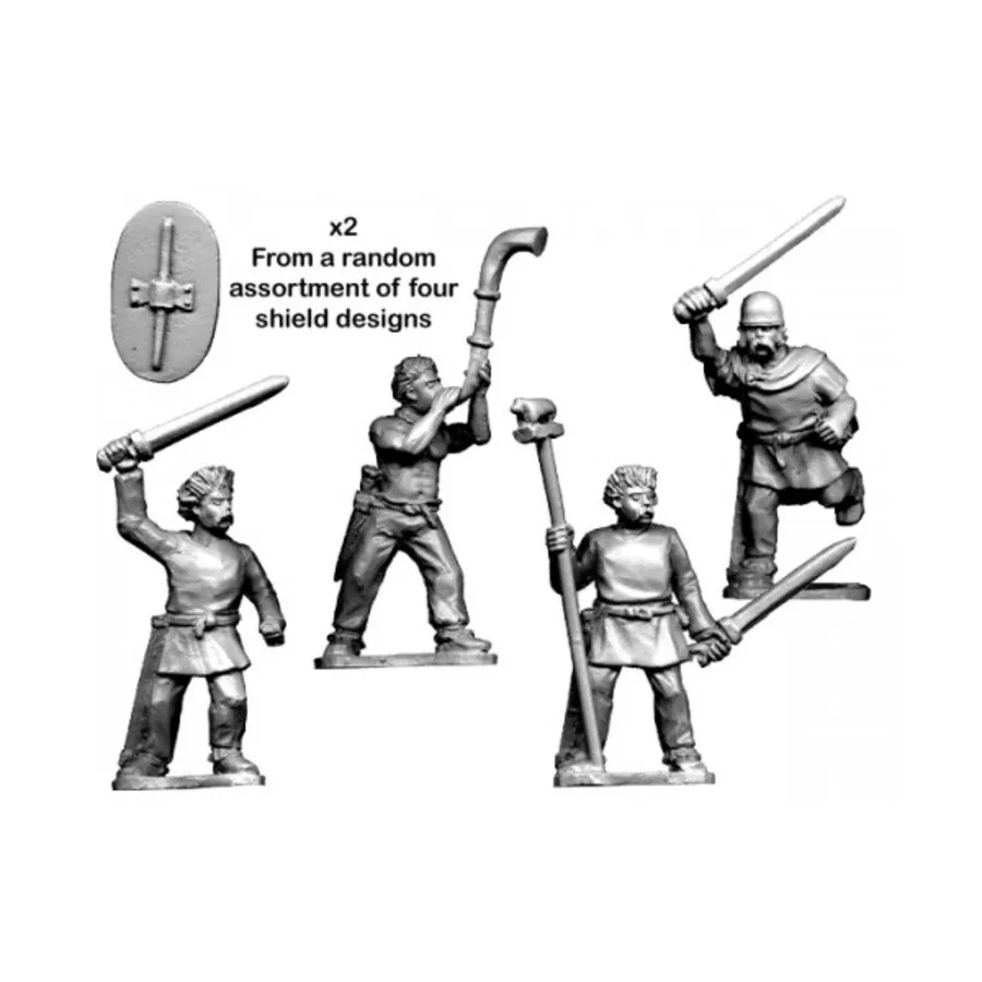 Командование древних кельтских воинов, Historical Miniatures - Ancient - Celts (28mm) (Crusader Miniatures)
Командование древних кельтских воинов, Historical Miniatures - Ancient - Celts (28mm) (Crusader Miniatures)