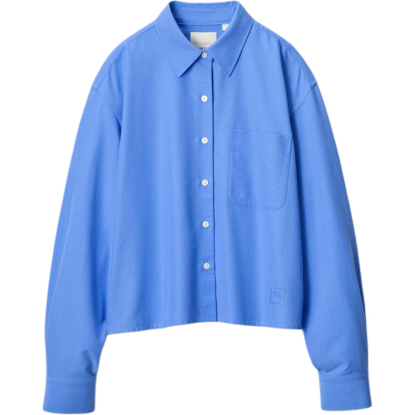 UNIQLO Рубашка унисекс голубая Lake Blue
UNIQLO Рубашка унисекс голубая Lake Blue