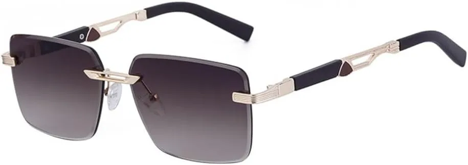 MUTYNE Модные квадратные солнцезащитные очки для мужчин, роскошные солнцезащитные очки без оправы для женщин, стильные винтажные солнцезащитные очки класса люкс, C4
MUTYNE Модные квадратные солнцезащитные очки для мужчин, роскошные солнцезащитные очки без оправы для женщин, стильные винтажные солнцезащитные очки класса люкс, C4