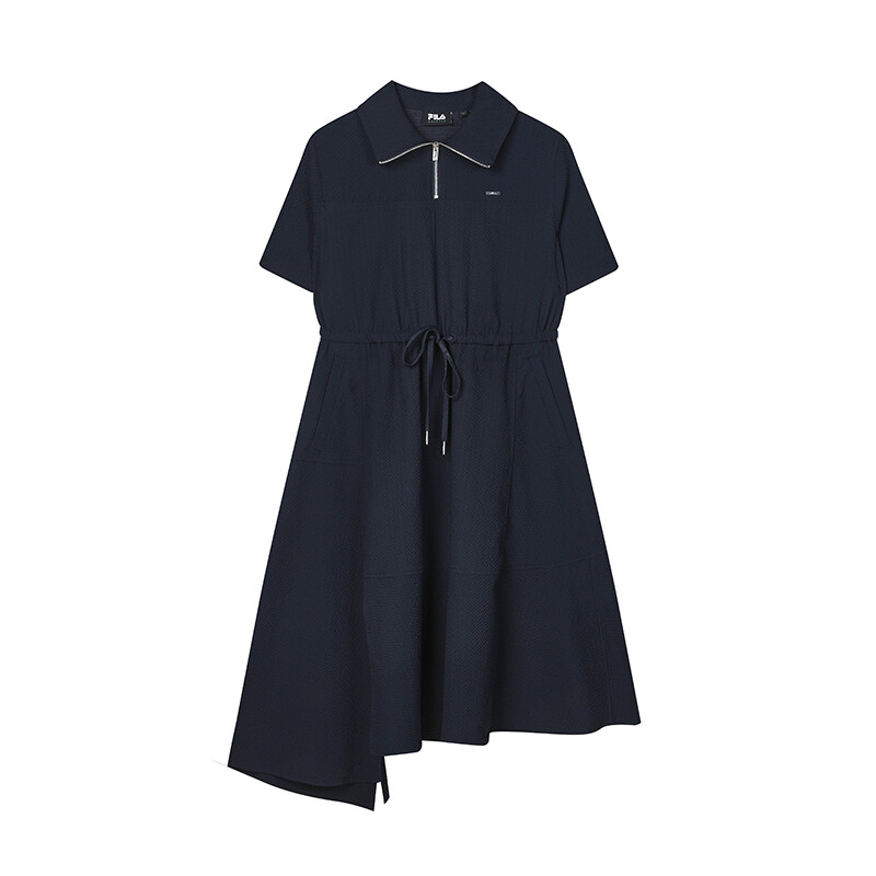 Платье с короткими рукавами женское, плотное, чернильно-синее Fila
Платье с короткими рукавами женское, плотное, чернильно-синее Fila