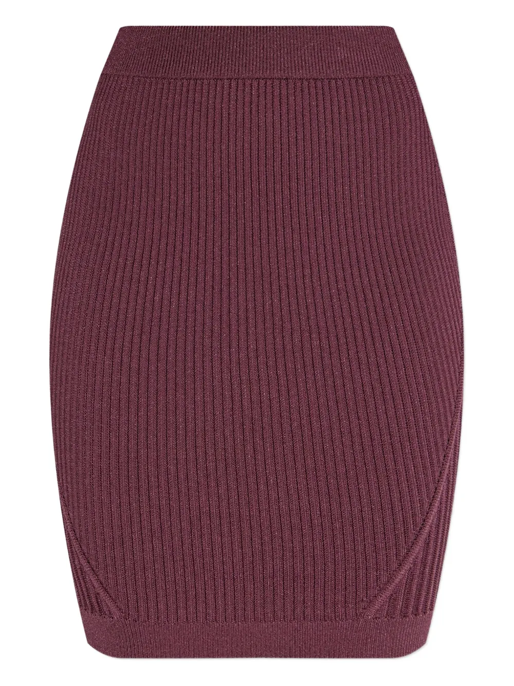 Вязаная мини-юбка в рубчик Balmain, фиолетовый
Вязаная мини-юбка в рубчик Balmain, фиолетовый