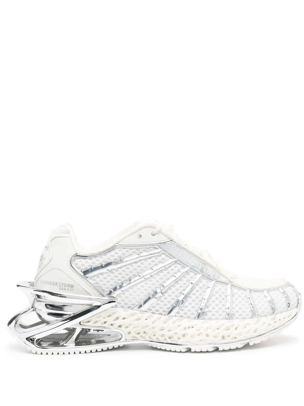 Кроссовки Thunderstorm GenX Plein Sport, белый
Кроссовки Thunderstorm GenX Plein Sport, белый