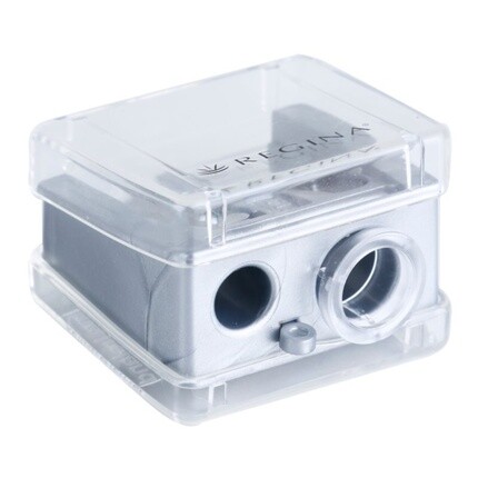 Точилка для карандашей Regina Accessories косметическая - серая
Точилка для карандашей Regina Accessories косметическая - серая