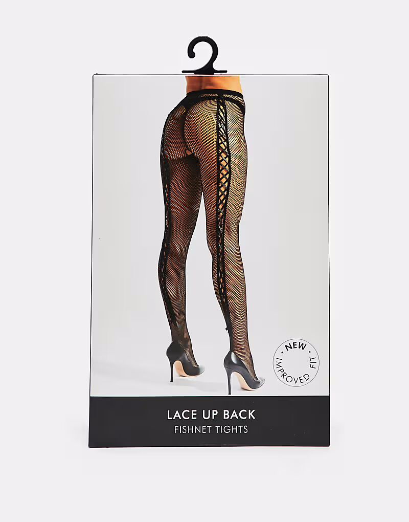 Колготки Ann Summers с сетчатой вставкой и вырезом на спине, черного цвета
Колготки Ann Summers с сетчатой вставкой и вырезом на спине, черного цвета