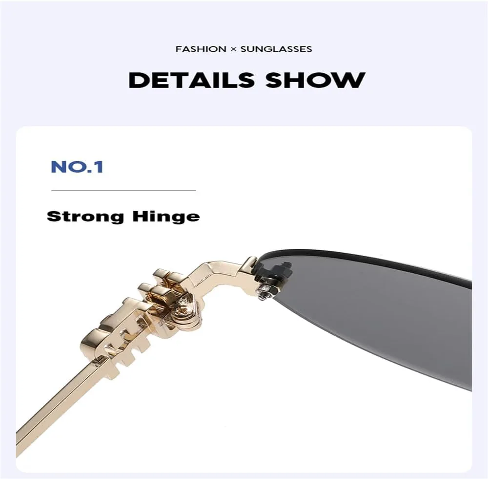 Модные мужские и женские солнцезащитные овальные очки для летних путешествий с защитой от УФ-излучения UV400, без оправы, круглые модные очки KTUCN, Tea Pink C6
Модные мужские и женские солнцезащитные овальные очки для летних путешествий с защитой от УФ-излучения UV400, без оправы, круглые модные очки KTUCN, Tea Pink C6