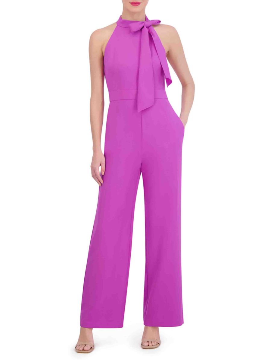 Комбинезон с бантом на вырезе Vince Camuto, цвет Violet 
Комбинезон с бантом на вырезе Vince Camuto, цвет Violet