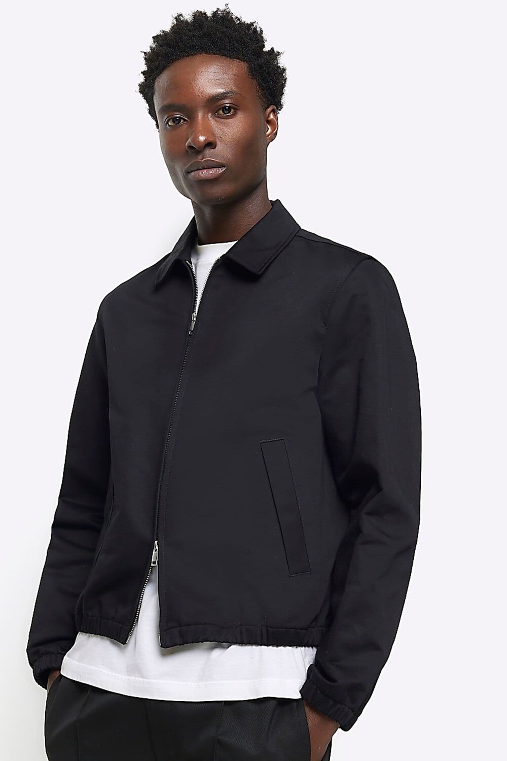 Элегантная куртка River Island, черный
Элегантная куртка River Island, черный