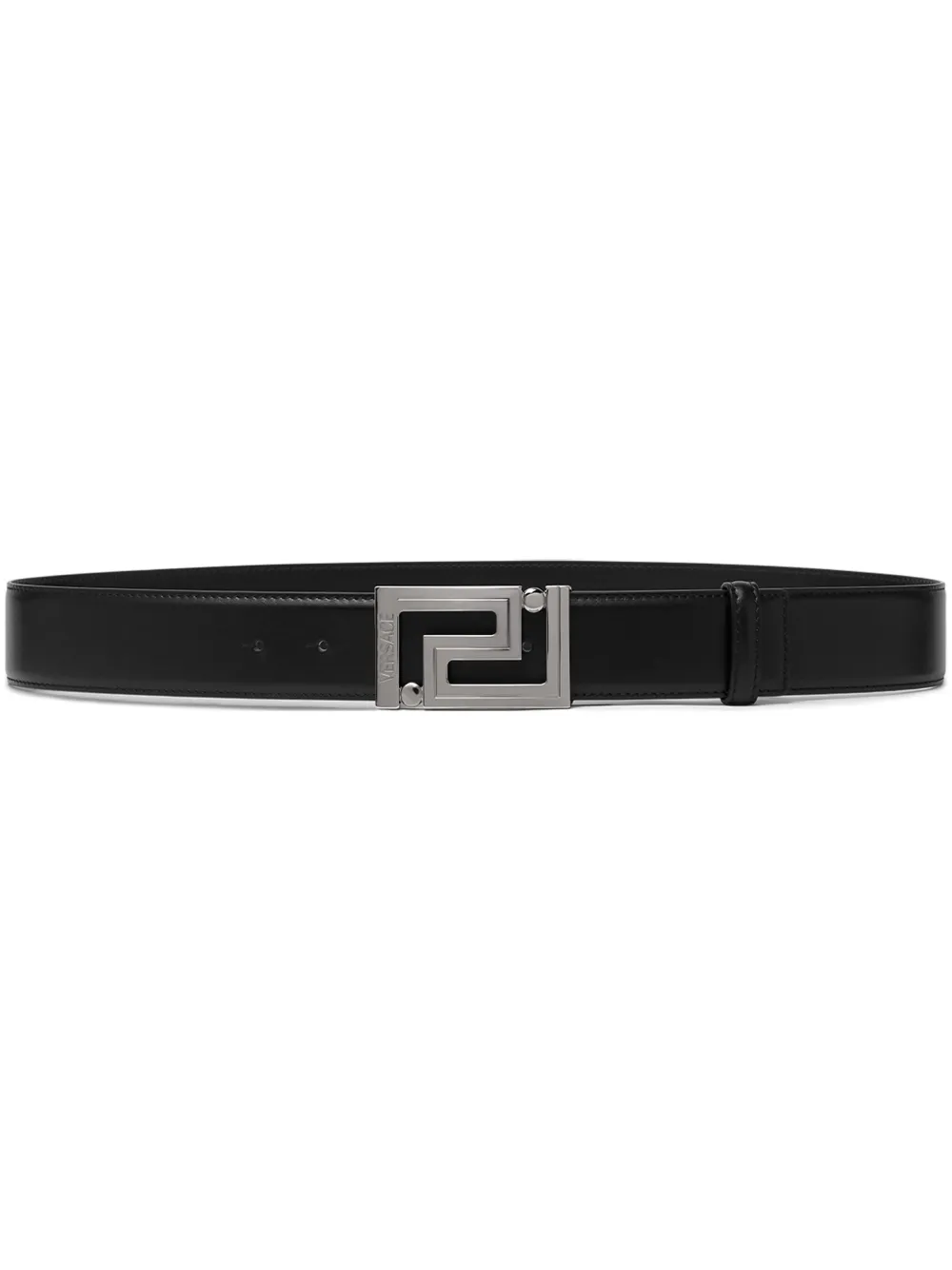 Ремень с декором Greca VERSACE, черный
Ремень с декором Greca VERSACE, черный