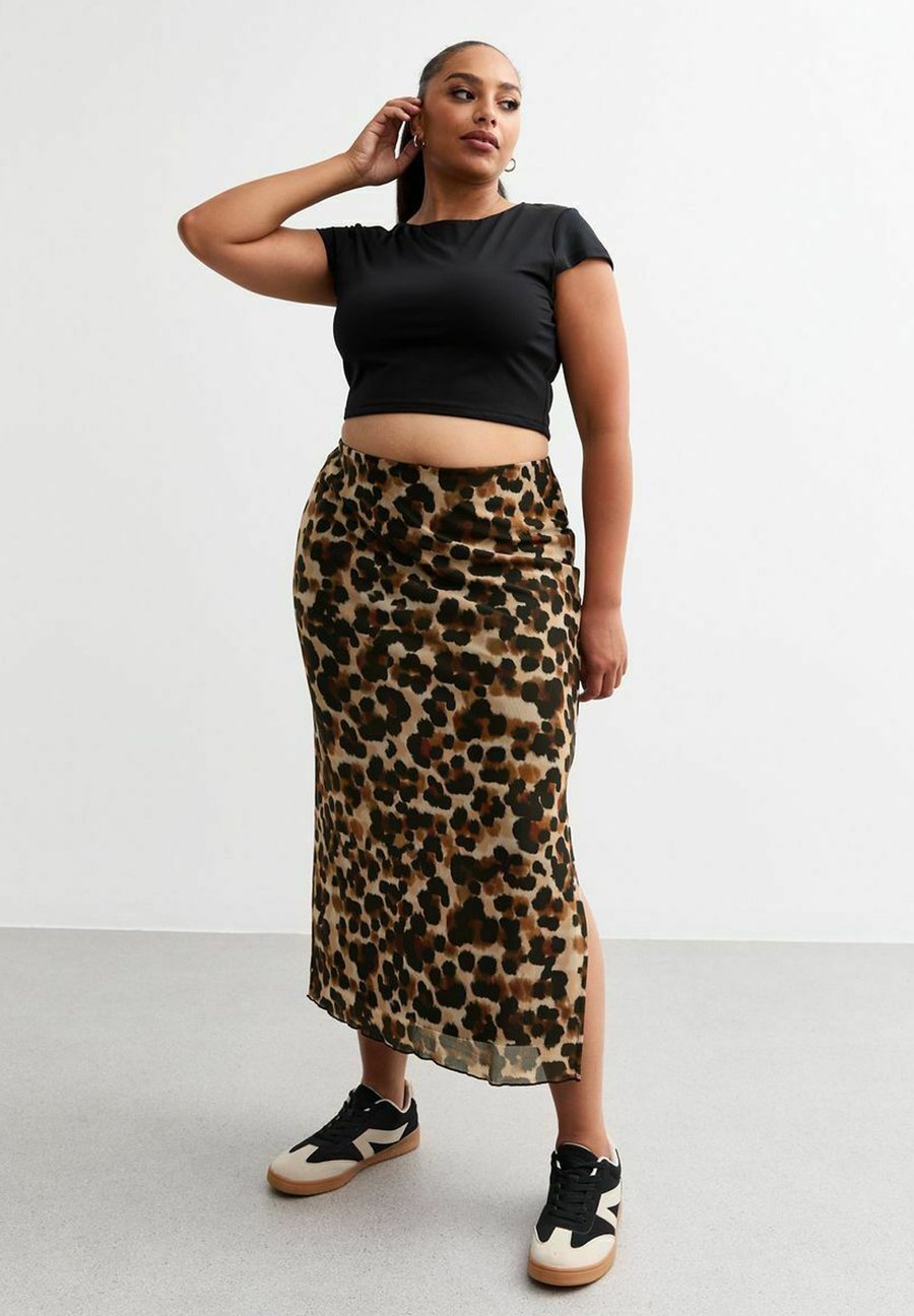 Юбка New Look Curves Pencil skirt, Brown Pattern/Brown
Юбка New Look Curves Pencil skirt, Brown Pattern/Brown