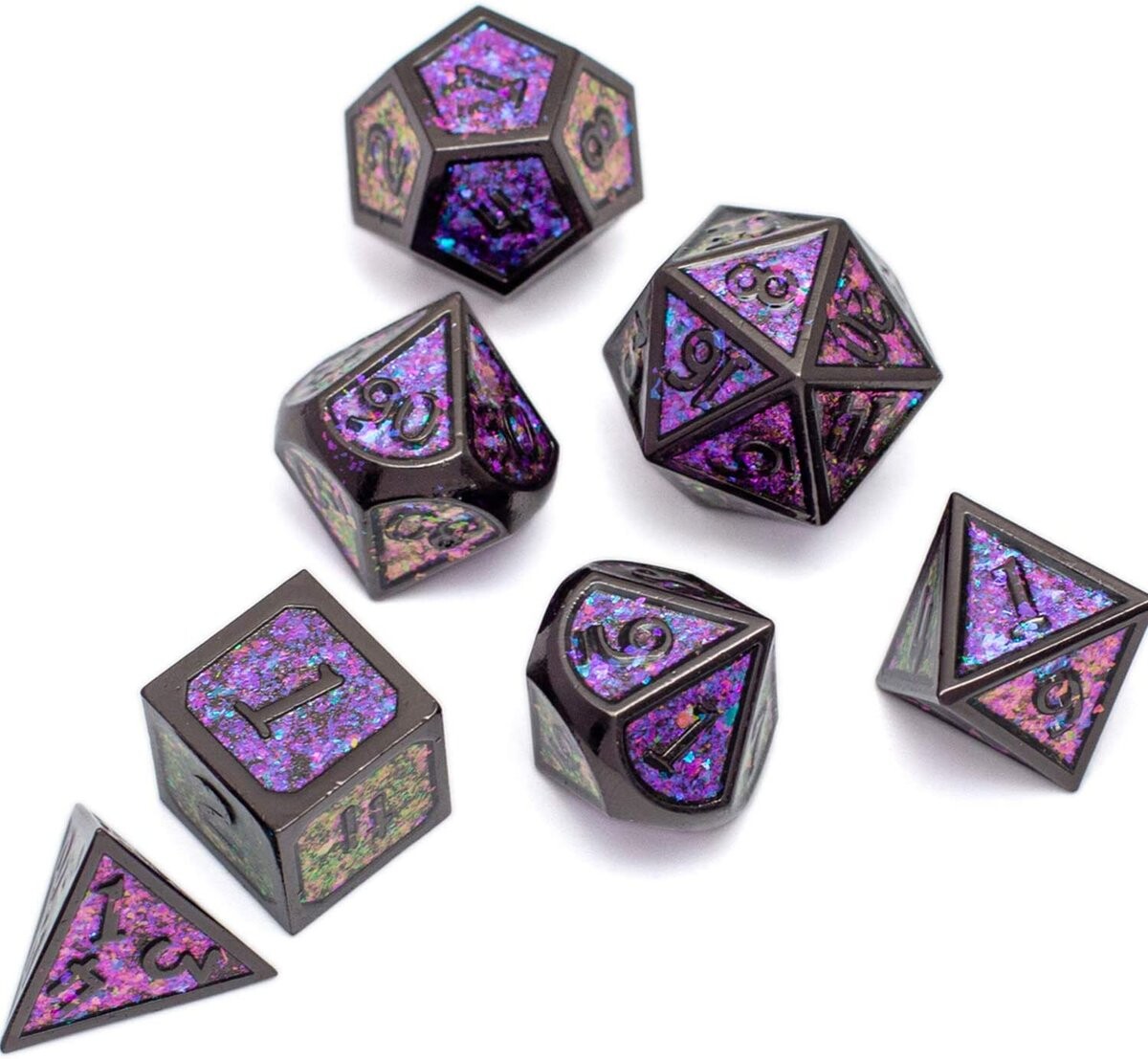 RPG Dice Trapped Magic RGFK Набор из 7 металлических кубиков
RPG Dice Trapped Magic RGFK Набор из 7 металлических кубиков
