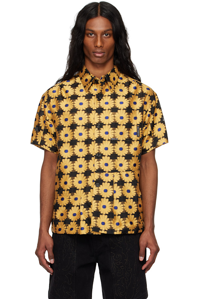 Прозрачная цветочная блузка Andersson Bell, желтый
Прозрачная цветочная блузка Andersson Bell, желтый