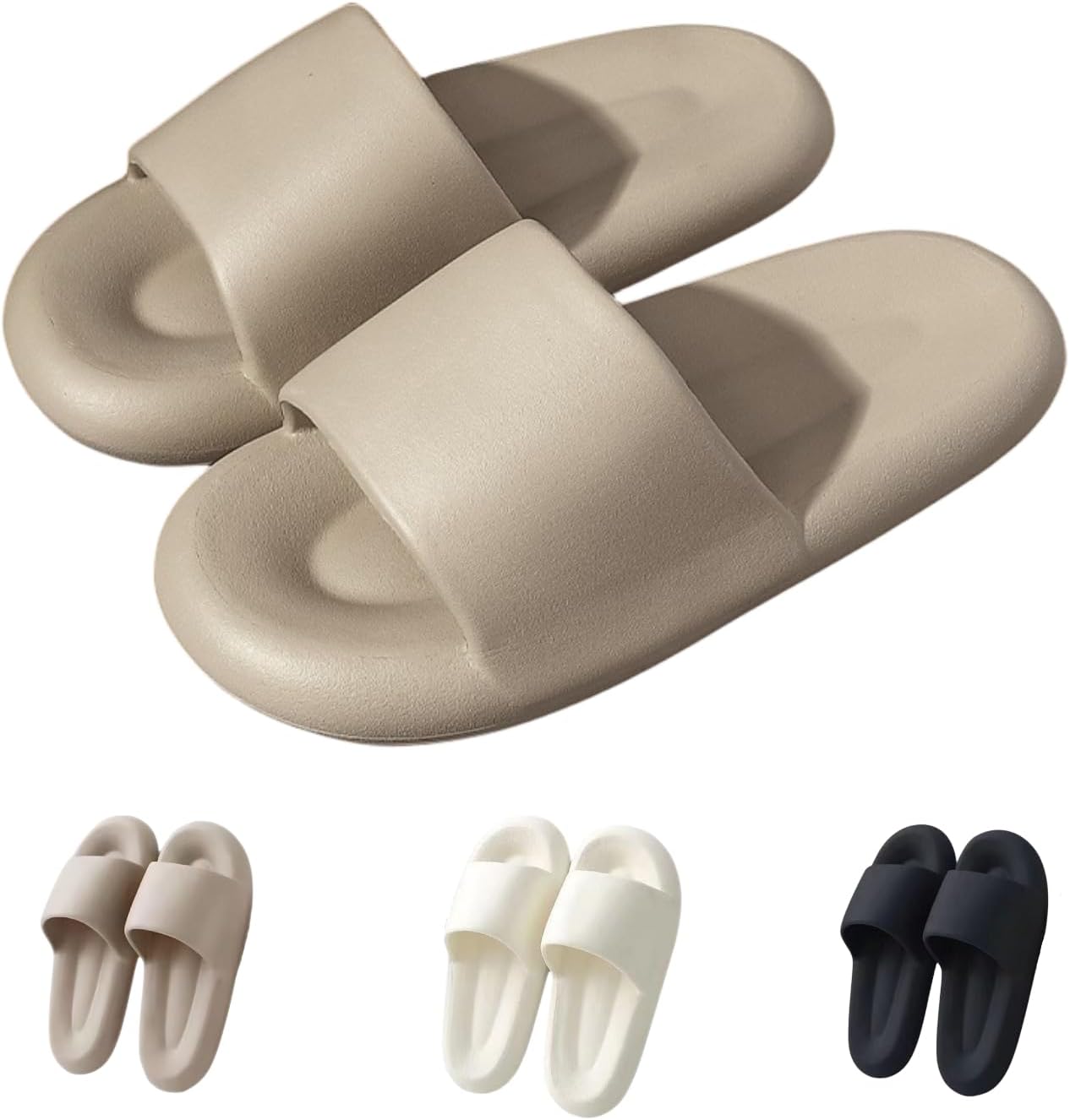 Тапочки FRZTOUR для женщин и мужчин, противоскользящие шлепанцы-облака, толстая подошва, удобные летние пляжные сандалии, Coffee
Тапочки FRZTOUR для женщин и мужчин, противоскользящие шлепанцы-облака, толстая подошва, удобные летние пляжные сандалии, Coffee