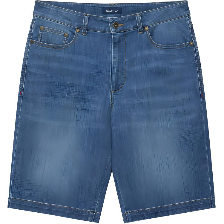 Джинсовые шорты мужские NAUTICA, светло-голубой
Джинсовые шорты мужские NAUTICA, светло-голубой