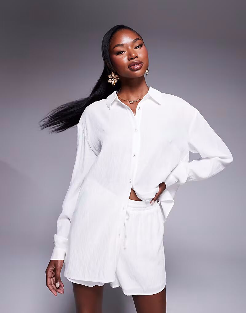 Принцесса Полли, льняной образ, свободная рубашка и шорты на завязках, полный комплект белого цвета Princess Polly
Принцесса Полли, льняной образ, свободная рубашка и шорты на завязках, полный комплект белого цвета Princess Polly