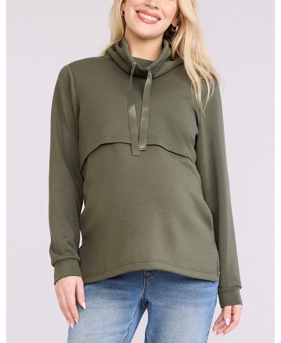 Женская толстовка с воротником-стойкой для кормящих мам - для материнства и беременных Motherhood Maternity, Deep depths
Женская толстовка с воротником-стойкой для кормящих мам - для материнства и беременных Motherhood Maternity, Deep depths