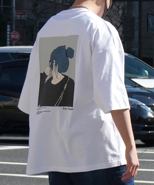 Футболка оверсайз с коротким рукавом, принт на спине, вышивка ILL'S, белый
Футболка оверсайз с коротким рукавом, принт на спине, вышивка ILL'S, белый