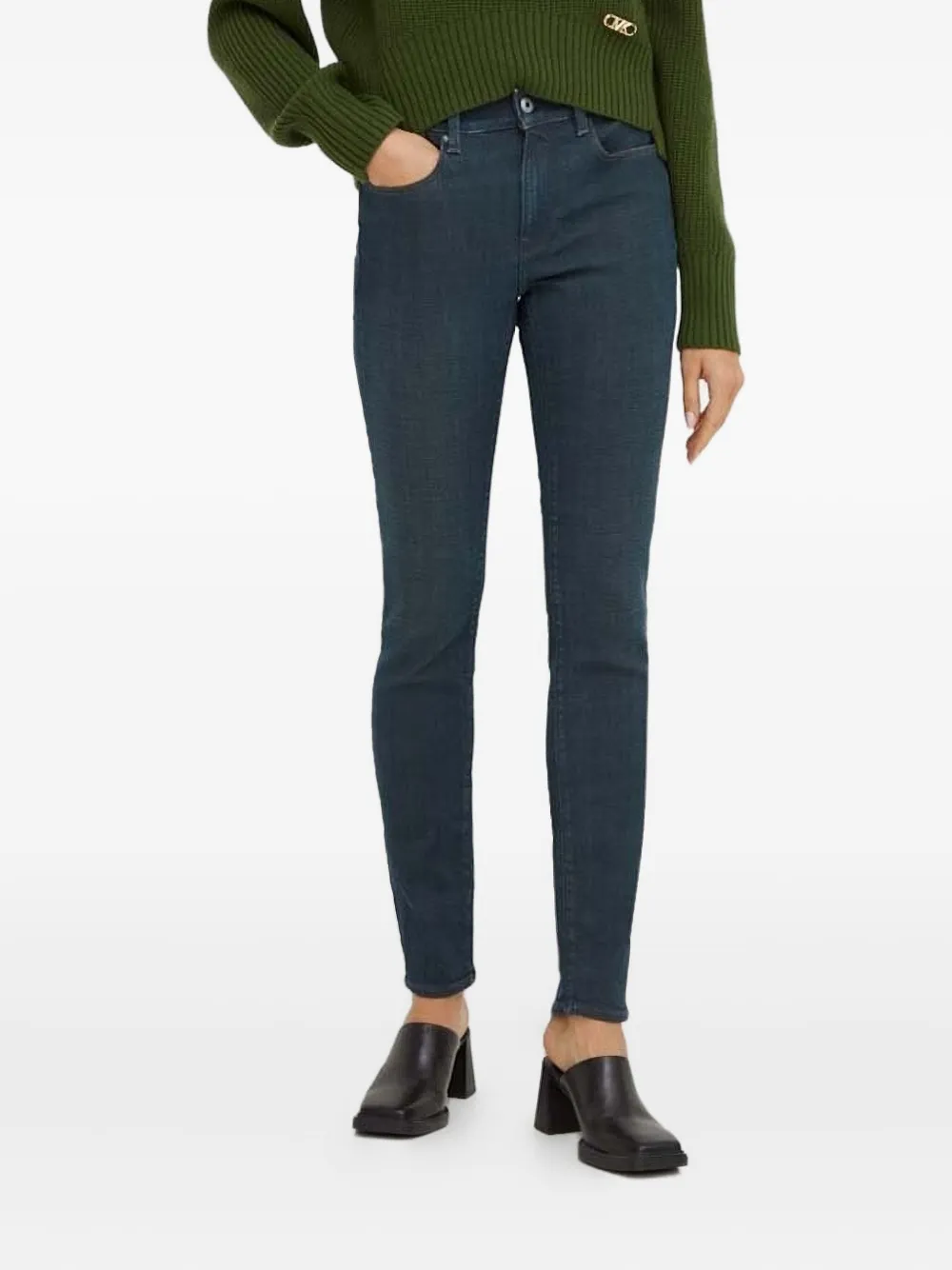 Джинсы скинни с нашивкой-логотипом G-Star RAW, синий
Джинсы скинни с нашивкой-логотипом G-Star RAW, синий