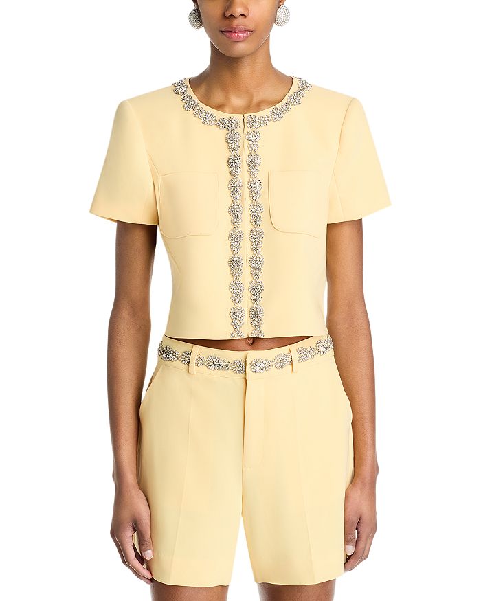 Саминa Жакет с декоративными элементами Cinq à Sept, желтый
Саминa Жакет с декоративными элементами Cinq à Sept, желтый