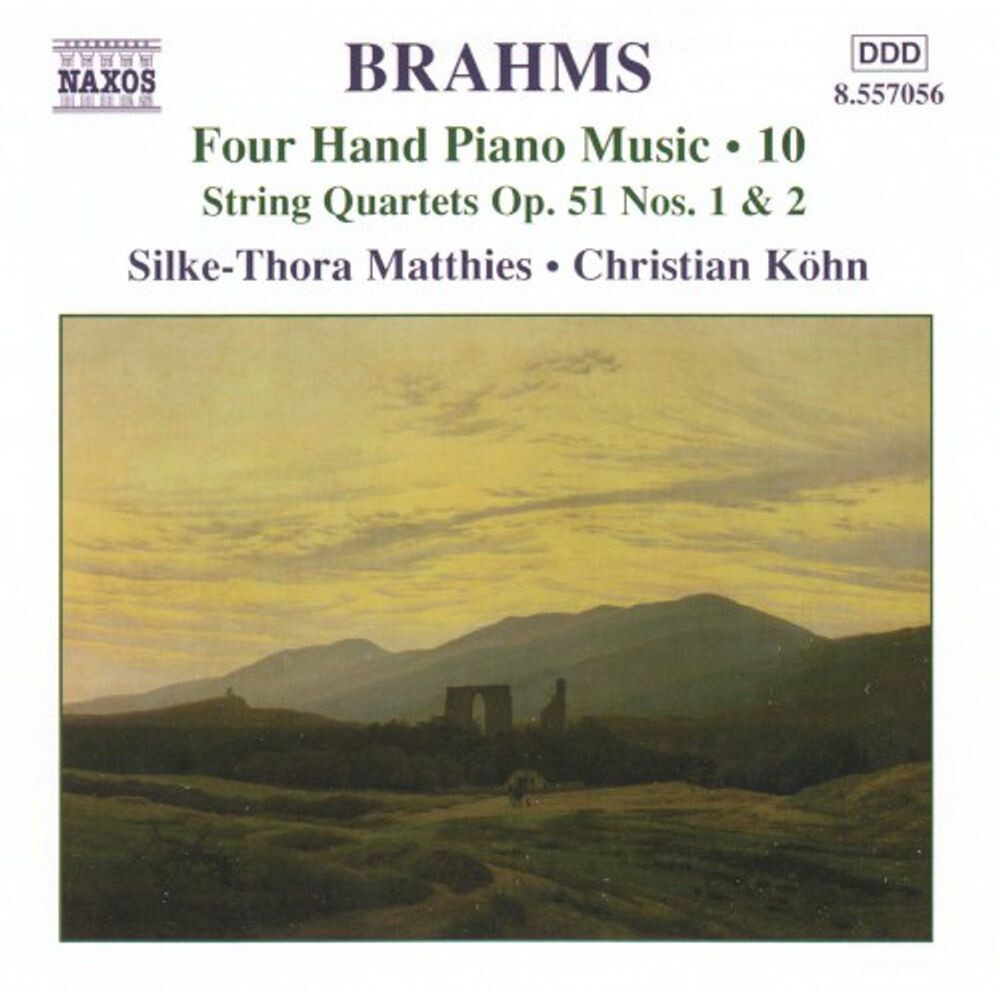 Диск CD Four Hand Piano Music - 10 - Johannes Brahms
Диск CD Four Hand Piano Music - 10 - Johannes Brahms