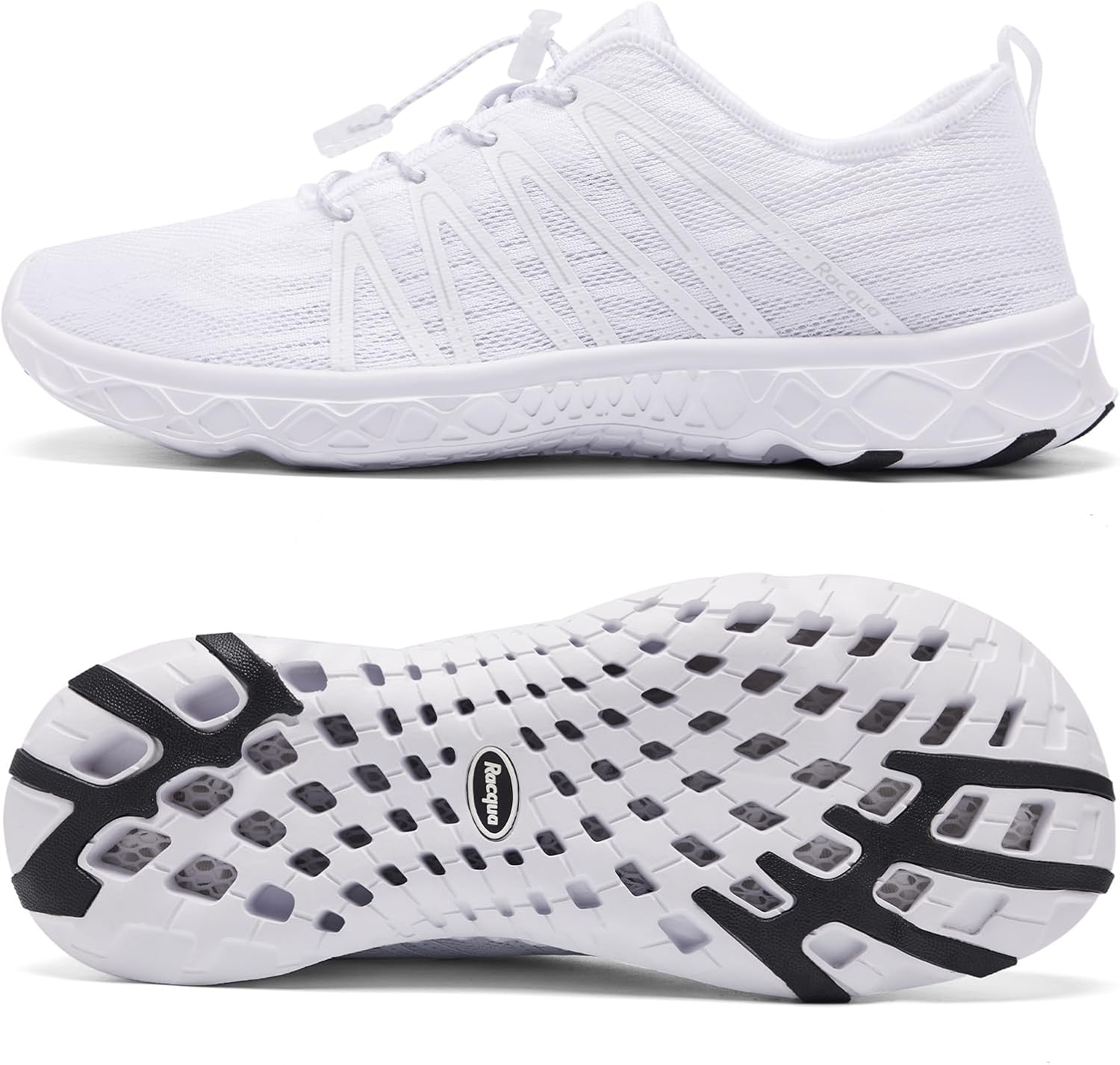 Водные тапочки Racqua для плавания, акваобувь для женщин и мужчин, белый
Водные тапочки Racqua для плавания, акваобувь для женщин и мужчин, белый