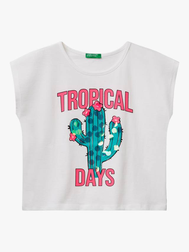 Детская майка Tropical Days без рукавов Benetton, Optical White
Детская майка Tropical Days без рукавов Benetton, Optical White