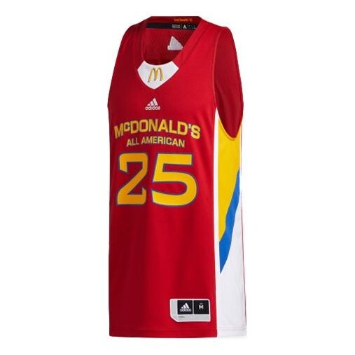 Майка adidas D Rose McDonald's All American Swingman Jersey Red, красный 
Майка adidas D Rose McDonald's All American Swingman Jersey Red, красный